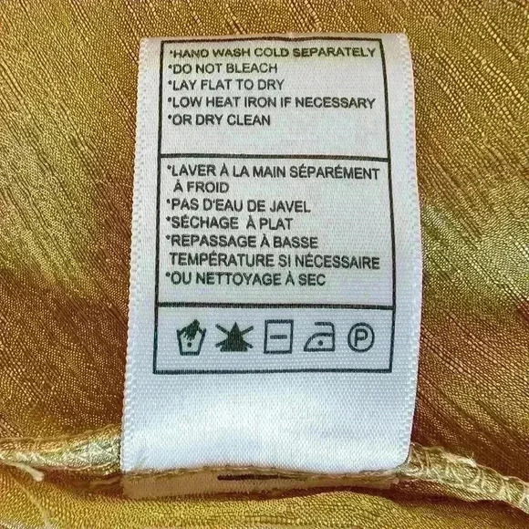 ✨Like New✨ BB Dakota/Steve Madden Button Down Shirt, Gold, Size S - Picture 6 of 8